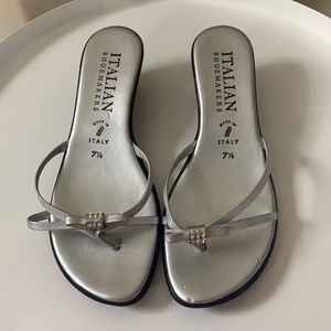 Silver Sandals